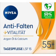 NIVEA Anti-Falten + Vitalität Tagespflege 55+ 50 ml 