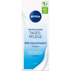 NIVEA erfrischende Tagespflege 24h Feuchtigkeit normale Haut/Mischhaut LSF15 50 ml 