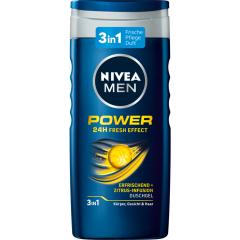 NIVEA MEN 3 in 1 Pflegedusche Power 24H Fresh Effect 250 ml 