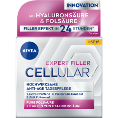 NIVEA Cellular Expert Filler Hochwirksame Anti-Age Tagespflege LSF 15 50 ml 