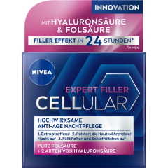 NIVEA Cellular Expert Filler Hochwirksame Anti-Age Nachtpflege 50 ml 