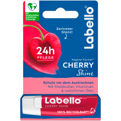 Labello Cherry Shine Pflege & zartroter Glanz 4,8 g 