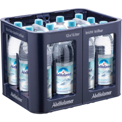 Adelholzener Mineralwasser Naturell - Kiste 12 x 1 l 