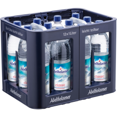 Adelholzener Mineralwasser Classic - Kiste 12 x 1 l 