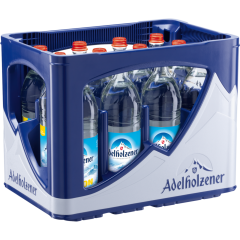Adelholzener Mineralwasser + Lemon - Kiste 12 x 0,75 l 