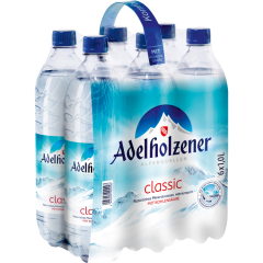 Adelholzener Mineralwasser Classic - 6 - Pack 6 x 1 l 
