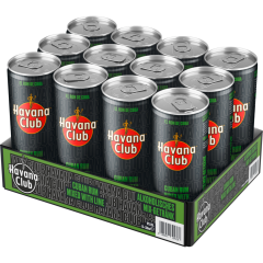 Havana Club Lime 10 % vol. 0,33l - Karton 12 x          0.330L 