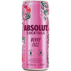 ABSOLUT Cocktails Berry Fizz 10 % vol. 0,33 l 