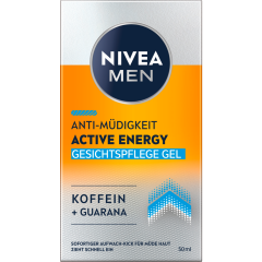 NIVEA MEN Anti-Müdigkeit Active Energy Gesichtspflege Gel 50 ml 