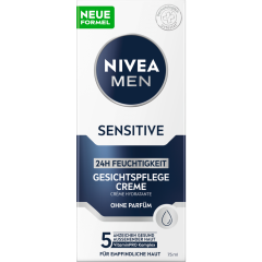 NIVEA MEN Sensitive Gesichtspflegecreme ohne Parfüm 75 ml 