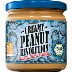Peanut Revolution Bio Creamy Erdnussbutter 375 g 