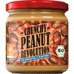Peanut Revolution Bio Crunchy Erdnussbutter 375 g 