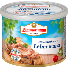 Zimmermann Leberwurst 200 g 