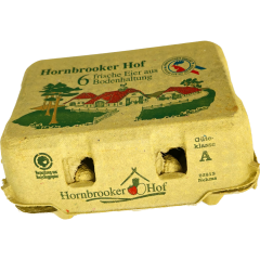 Hornbrooker Hof Eier Bodenhaltung 6 Stück 