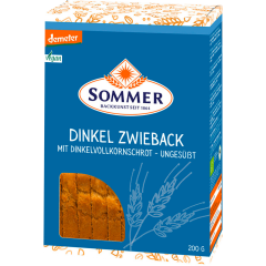 Sommer Demeter Dinkel Zwieback 200 g 