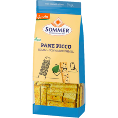 Sommer Demeter Pane Picco Sesam-Schwarzkümmel 150 g 