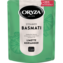 ORYZA Steamed Basmati Limette & Koriander 250 g 
