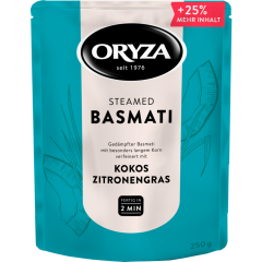 ORYZA Steamed Basmati Kokos & Zitronengras 250 g 