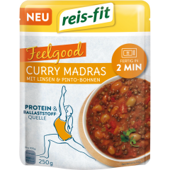 reis-fit Feelgood Curry Madras 250 g 