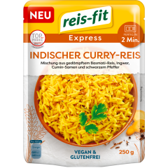 reis-fit Express indischer Curry-Reis 250 g 