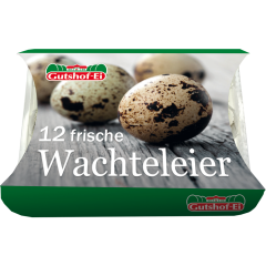 Gutshof-Ei Wachtel-Eier 12 Stück 