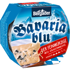 Bergader Bavaria Blu "Der Feinwürzige" Minitorte 70 % Fett i. Tr. 150 g 