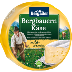 Bergader Bergbauern Käse mild-cremig Minilaib 51 % Fett i. Tr. 300 g 