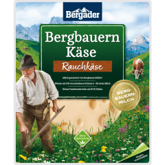 Bergader Bergbauern Käse Rauchkäse 48 % Fett i. Tr. 150 g 