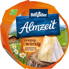 Bergader Almzeit cremig-wüzig 51 % Fett i. Tr. 150 g 