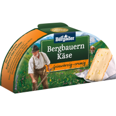Bergader Bergbauern Käse feinwürzig-cremig 60 % Fett i. Tr. 165 g 