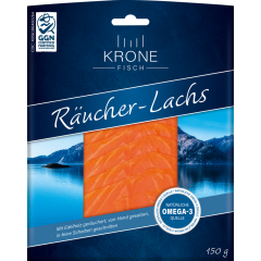 Krone Fisch Räucher-Lachs 150 g 
