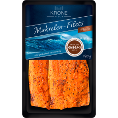 Krone Fisch MSC Makrelen-Filets Pfeffer 160 g 