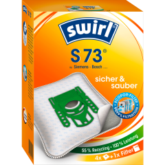 Swirl S 73 MicroPor® Plus Staubsaugerbeutel 4 Stück 