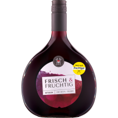 GWF Frisch & Fruchtig Rotwein QbA 0,75 l 