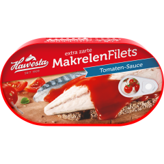 Hawesta Extra zarte Makrelenfilets in Tomaten-Sauce 200 g 