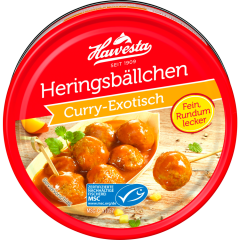 Hawesta MSC Heringsbällchen Curry-Exotisch 200 g 