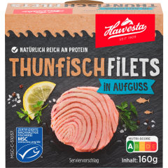 Hawesta MSC Thunfischfilets in Aufguss 160 g 