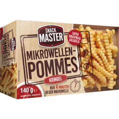 Snackmaster Mikrowellen-Pommes Kringel 140 g 