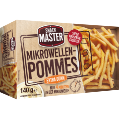 Snackmaster Mikrowellen-Pommes Extra Dünn 140 g 