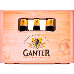 Ganter Pilsner Premium herb - Kiste 20 x 0,5  l 