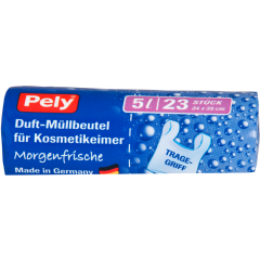 Pely Duft-Müllbeutel für Kosmetikeimer 23 Stück 