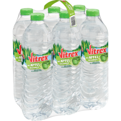 Vitrex Flavoured Water Apfel - 6-Pack 6x1,5 l 
