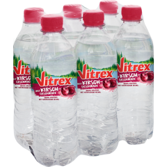 Vitrex Flavoured Water Kirsche - 6-Pack 6 x 0,5 l 
