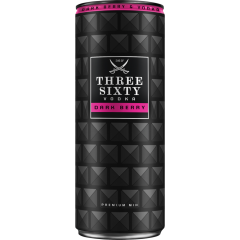 Three Sixty Vodka & Dark Berry 10 % vol. 0,33 l 