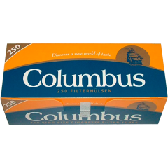 Columbus Zigarettenhülsen 250 Stück 