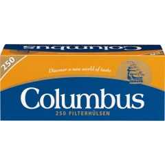 Columbus Zigarettenhülsen 250 Stück 