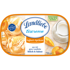 Landliebe Eiscreme Joghurt-Aprikose 750 ml 