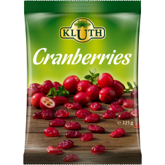 KLUTH Cranberries ungeschält 125 g 