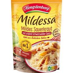 Hengstenberg Mildessa Mildes Sauerkraut mit Speck 400 g 