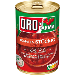 ORO di Parma Stückige Tomaten scharf 425 ml 